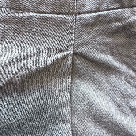 COS Barrel Leg High Waist Cropped Cotton Twill Pants, Size 4 - Picture 13 of 14